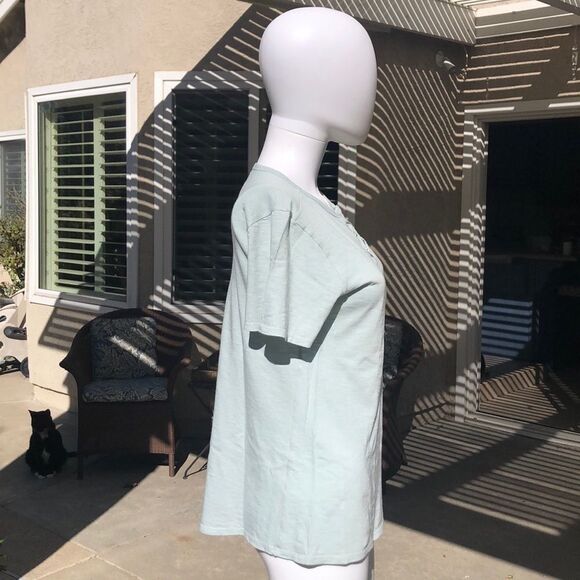 Socialite Grommet Lace-Up Tee XS - Picture 6 of 11